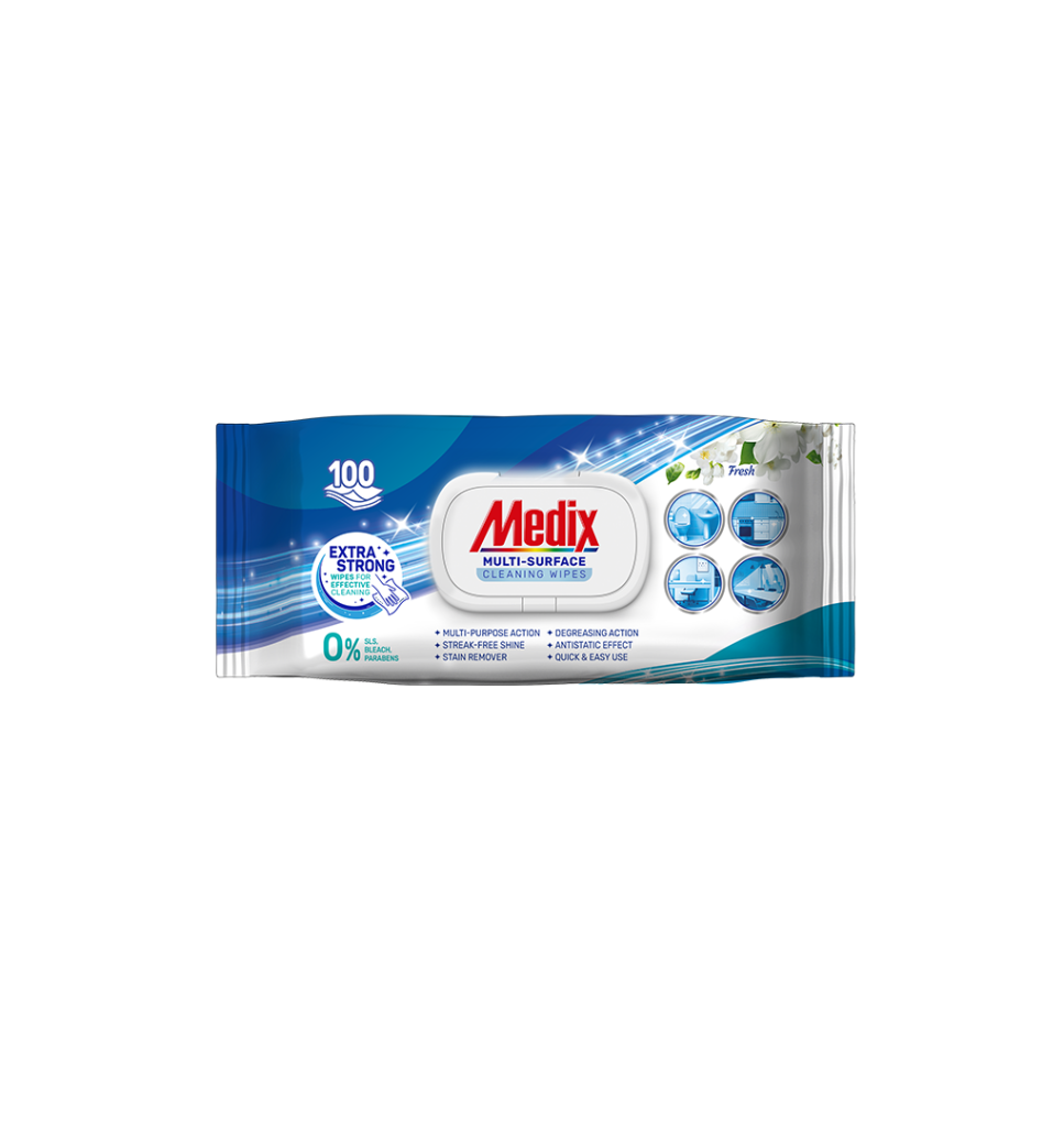 MEDIX MULTI-SURFACE CLEANING WIPES FRESH