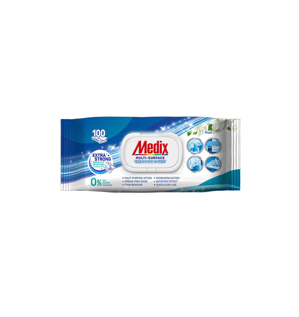 MEDIX MULTI-SURFACE CLEANING WIPES FRESH